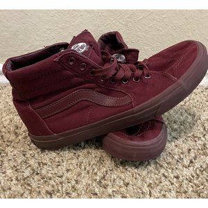 Vans Off the Wall Mens Sk8 Hi Skateboard Shoes Port Royale 721499 US 8 Maroon
